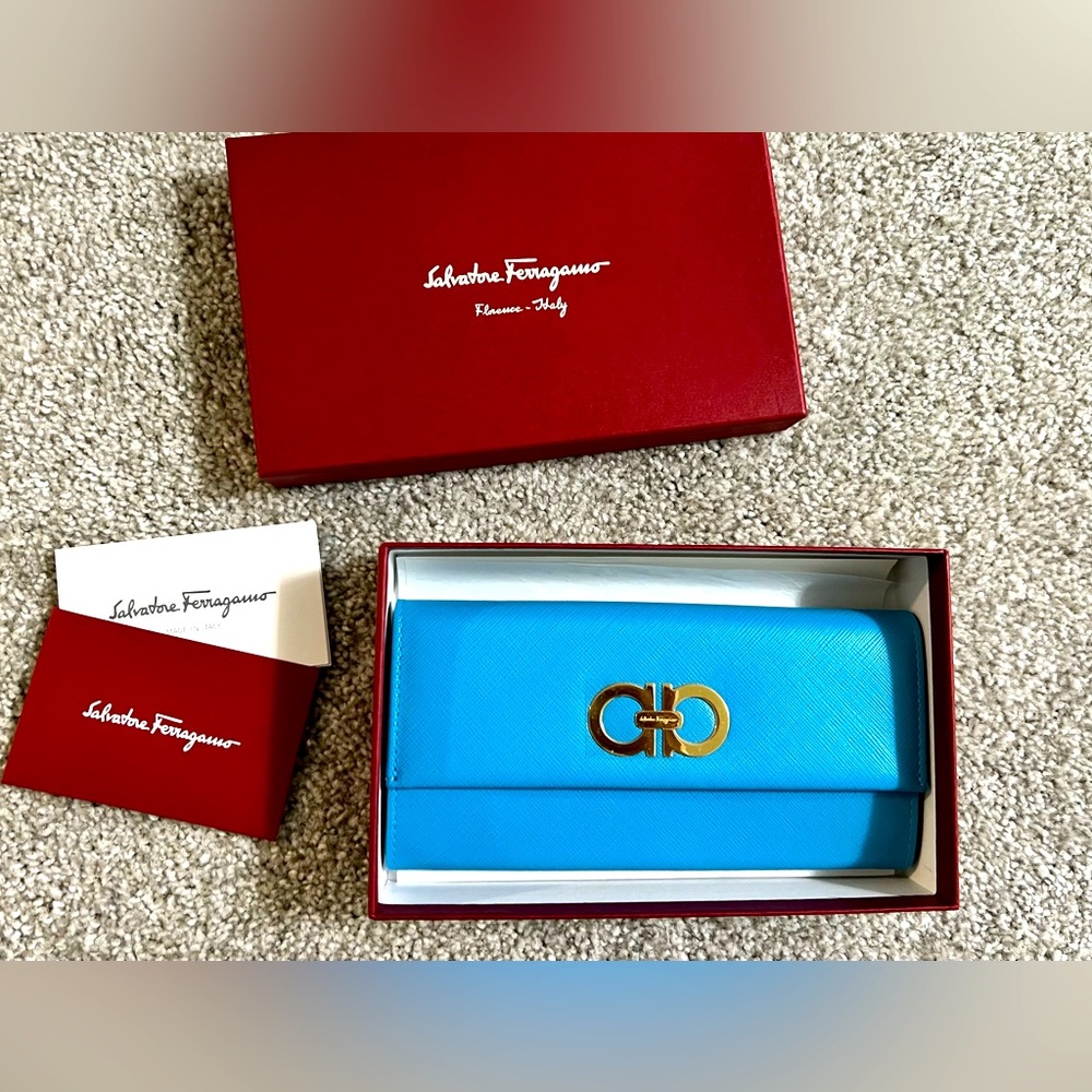 Salvatore Ferragamo Wallet - Brand New. Authentic. Plastic still on the wallet.